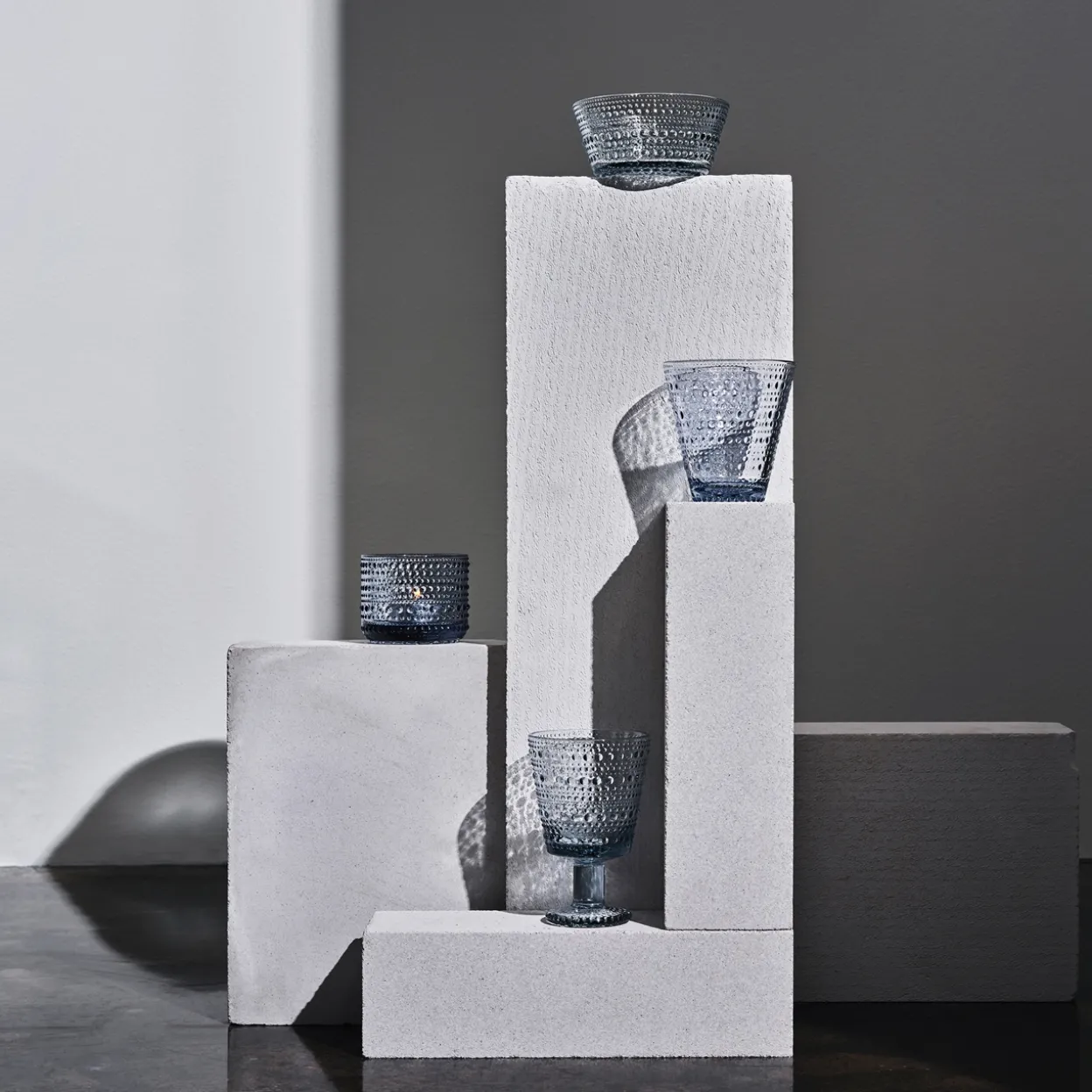 Dricksglas 30 cl återvunnet glas 2 st