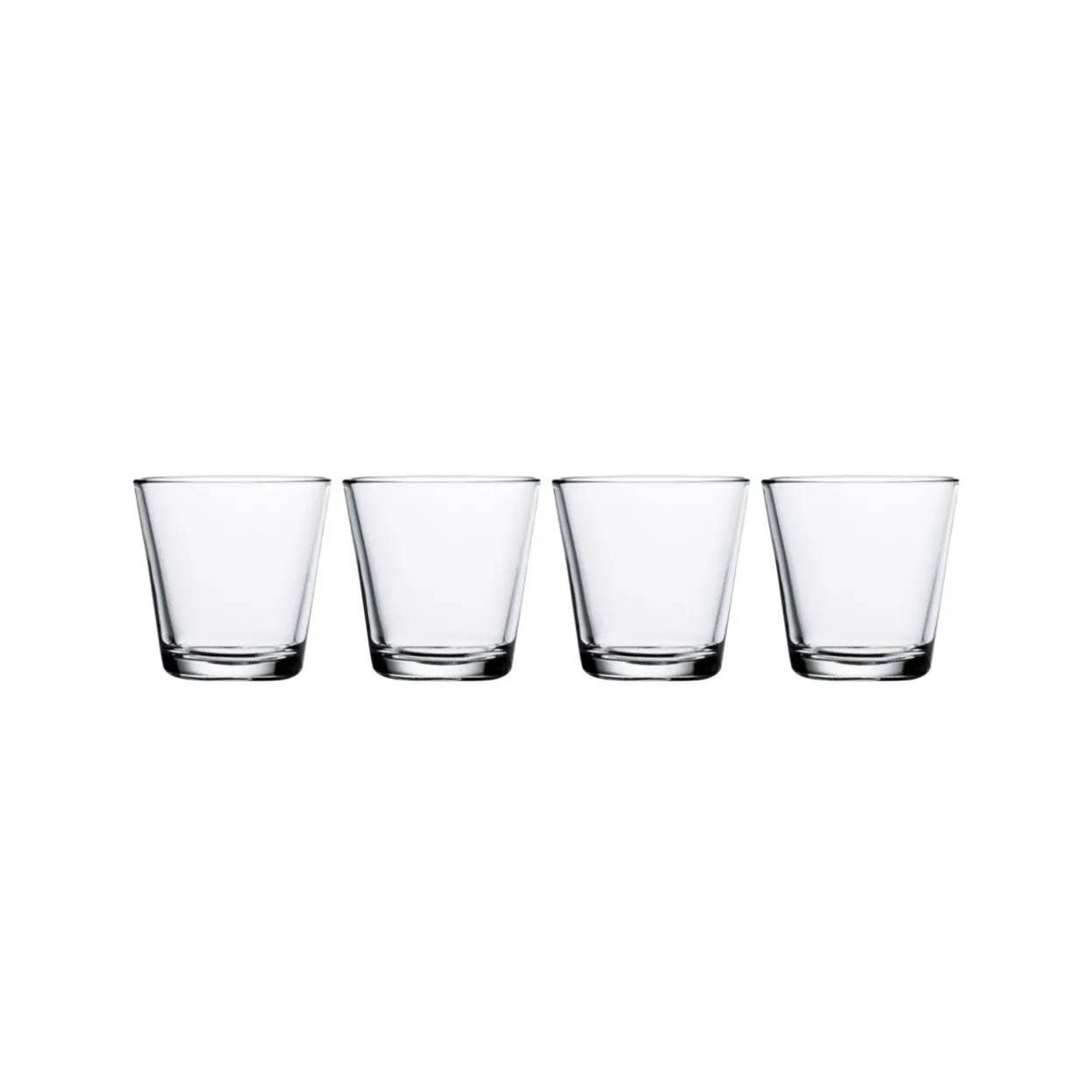 Dricksglas 21cl klar 4-pack