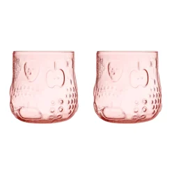 Dricksglas 25cl laxrosa 2-pack