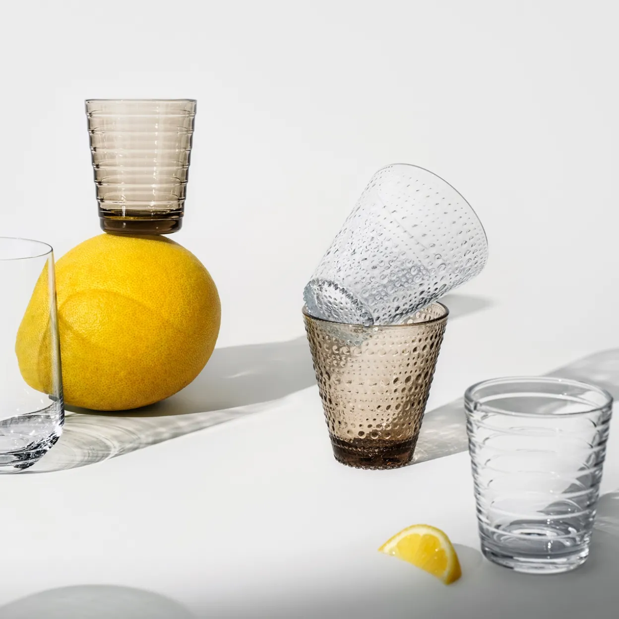 Dricksglas 30cl linne 2-pack