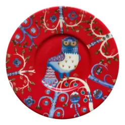 Fat till kaffekopp 15cm röd