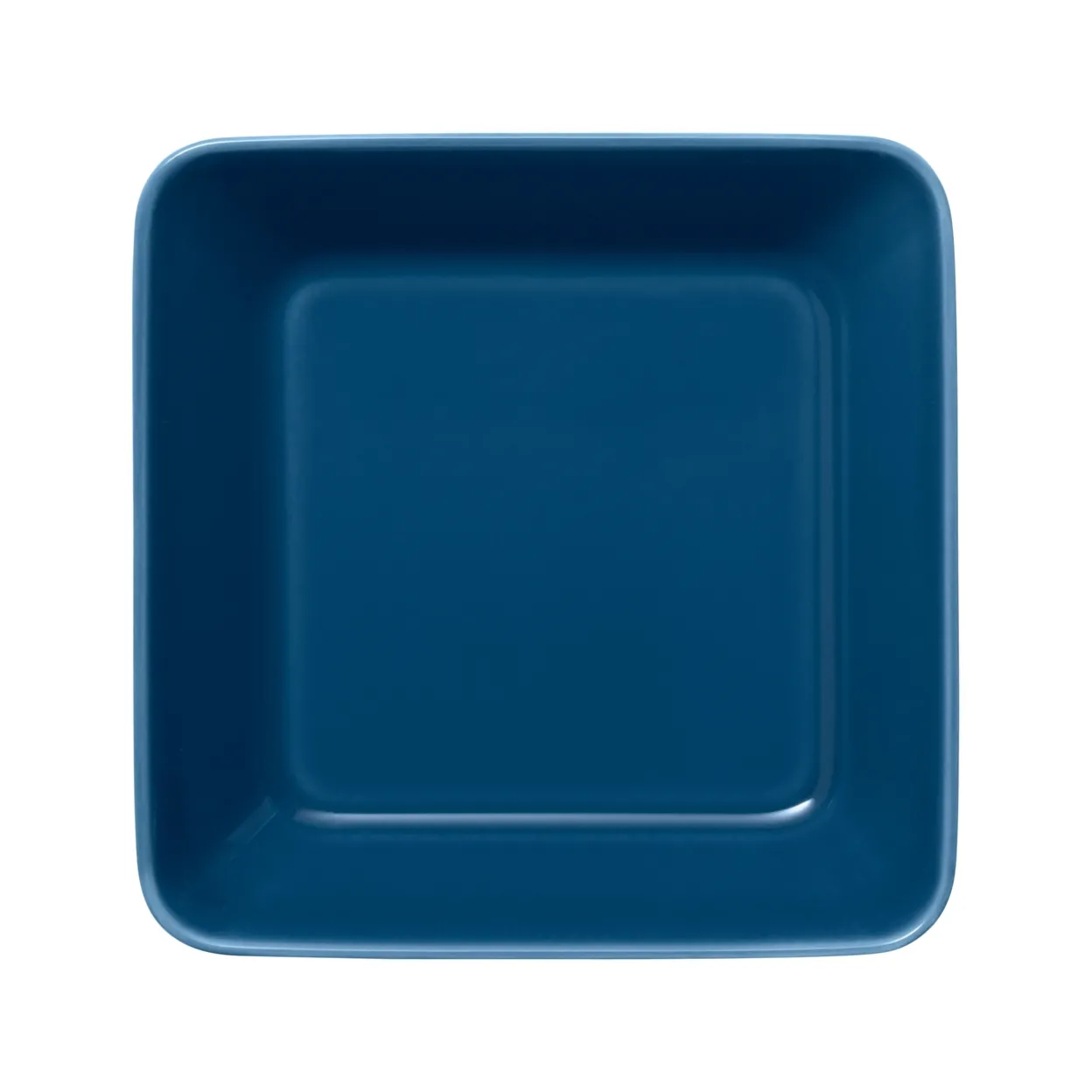 Fat 16x16cm vintage blå