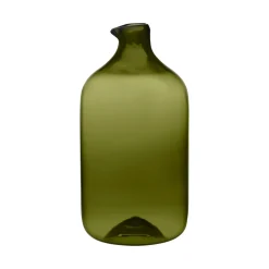 Fågelflaska rak 94x183mm mossgrön