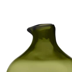 Fågelflaska rak 94x183mm mossgrön