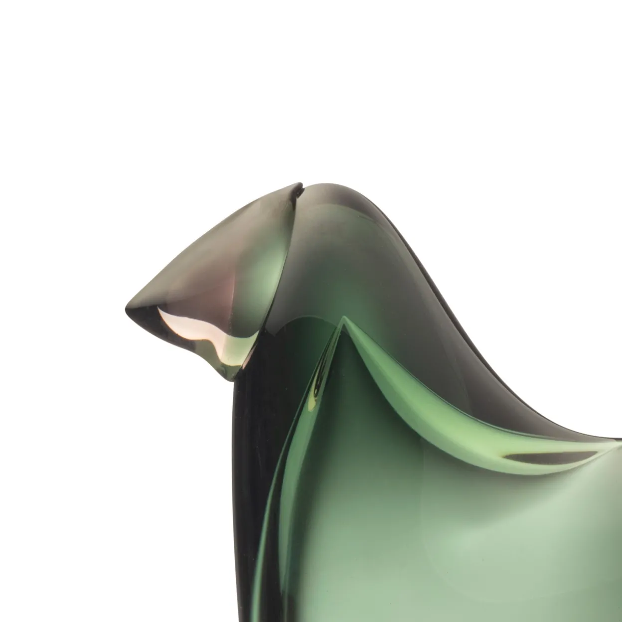 Flugsnappare 95x60 tallgrön-laxrosa