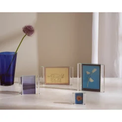 Fotoram 76x64mm blå