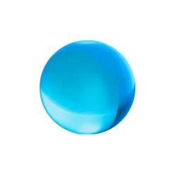 Glassfär 5cm elektrisk blå