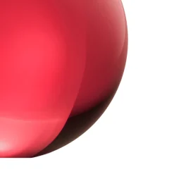 Glassfär 5cm karmint röd