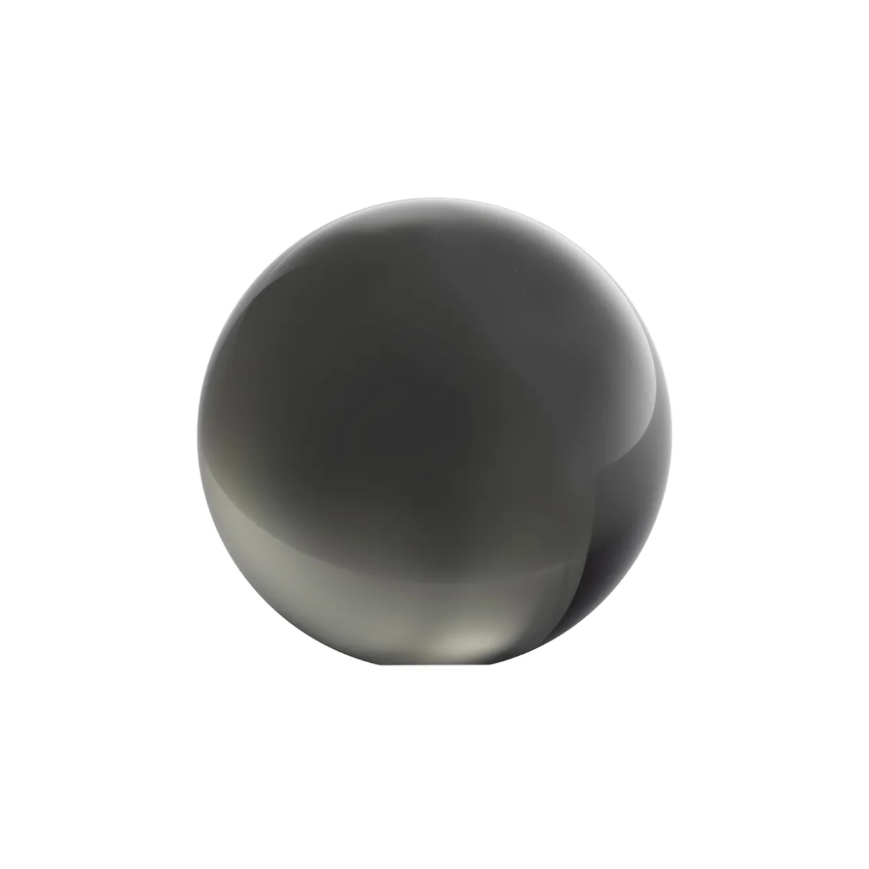 Glassfär 5cm stålgrå