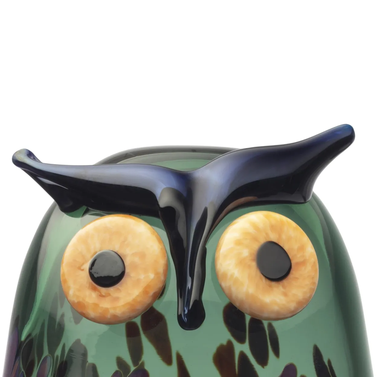 Hornuggla 110x175mm tallgrön