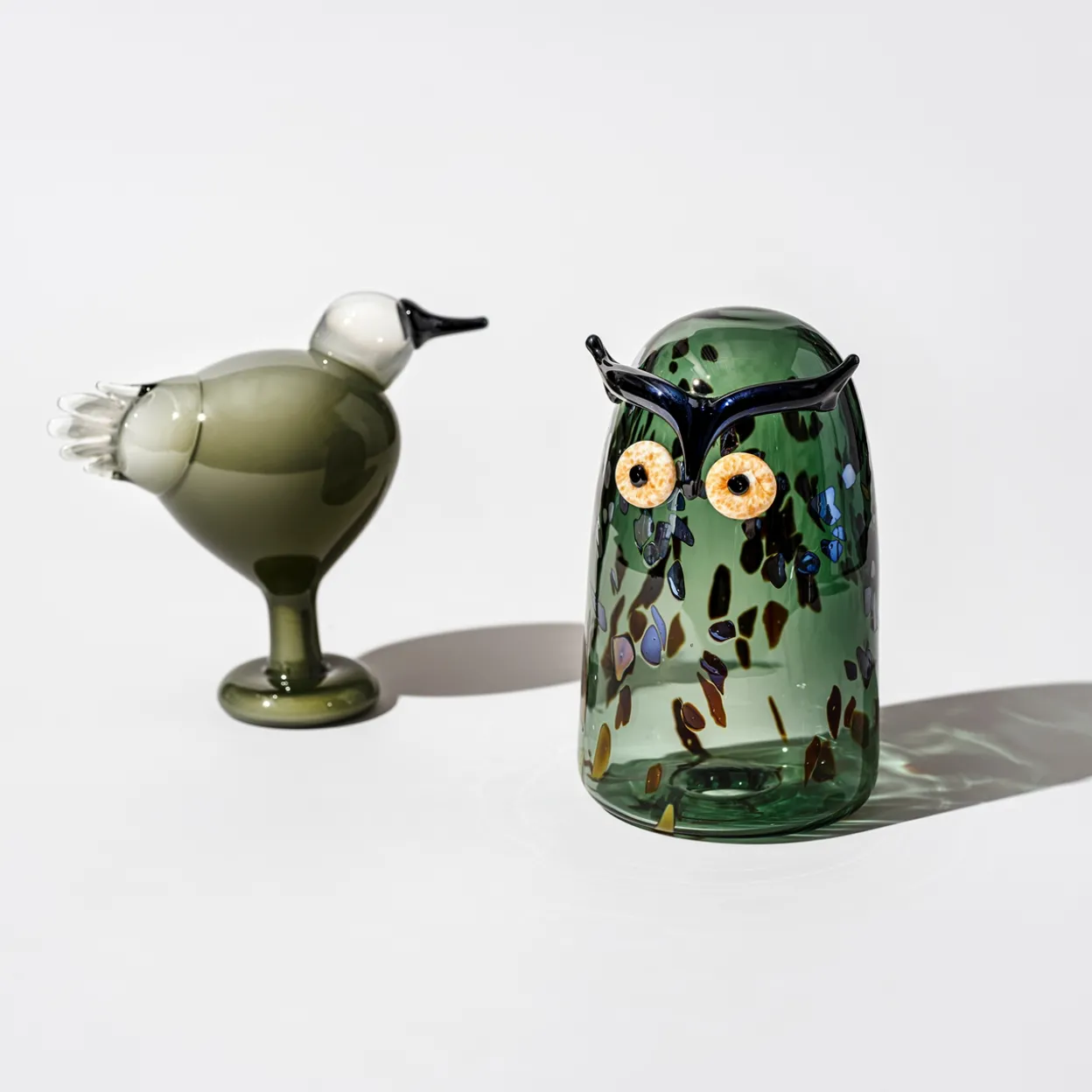 Hornuggla 110x175mm tallgrön