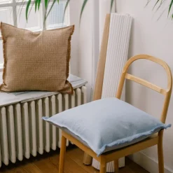 Kuddfodral 50x50cm blå