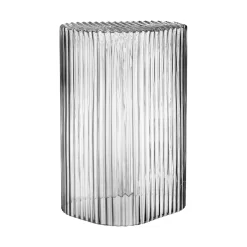 Lampa 340x205mm klar grå glas spare