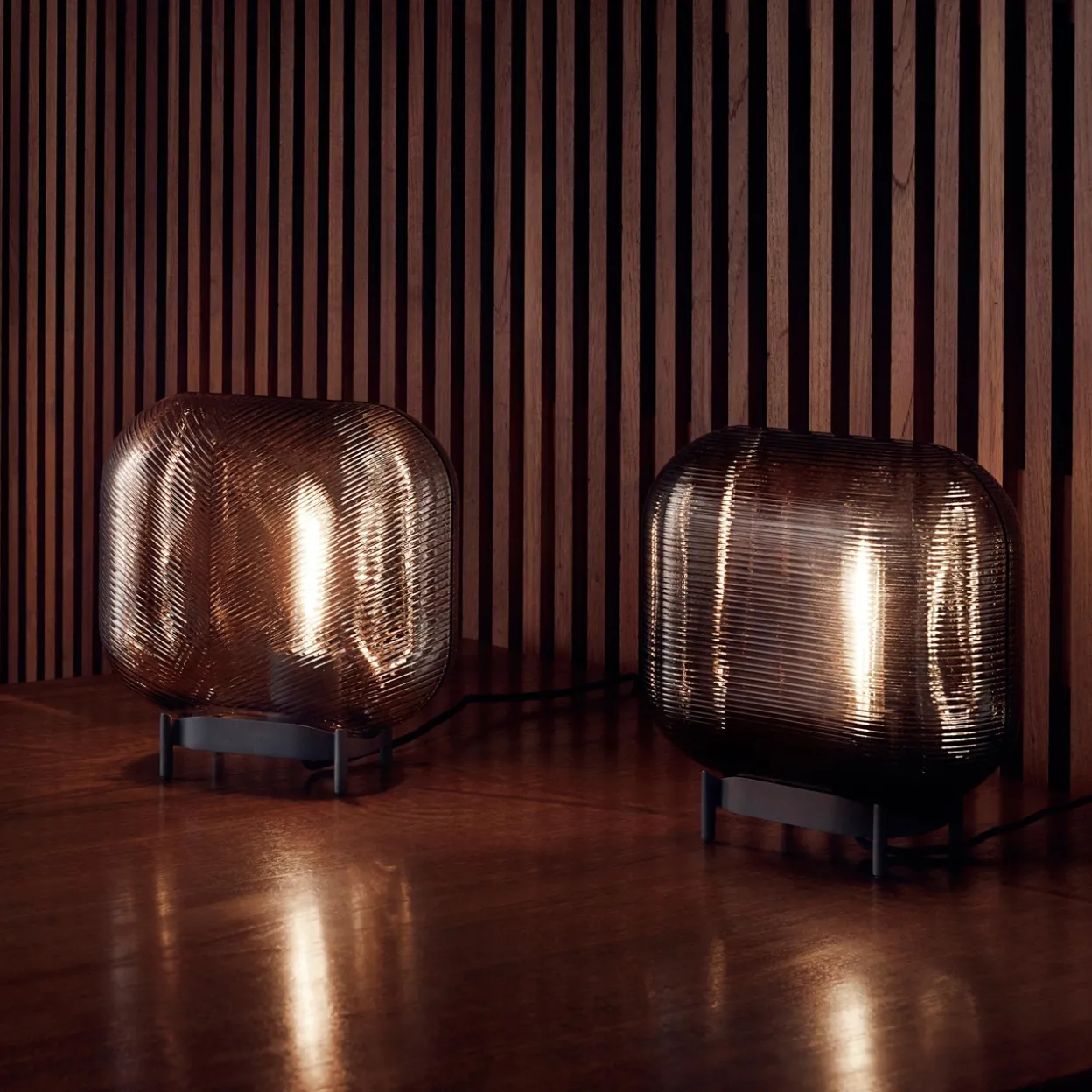 Lampa 250x255mm mörkgrå