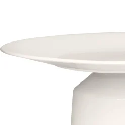 Lågt serveringsfat 30x9,5cm vit