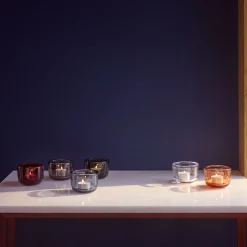 Ljuslykta 60mm linne