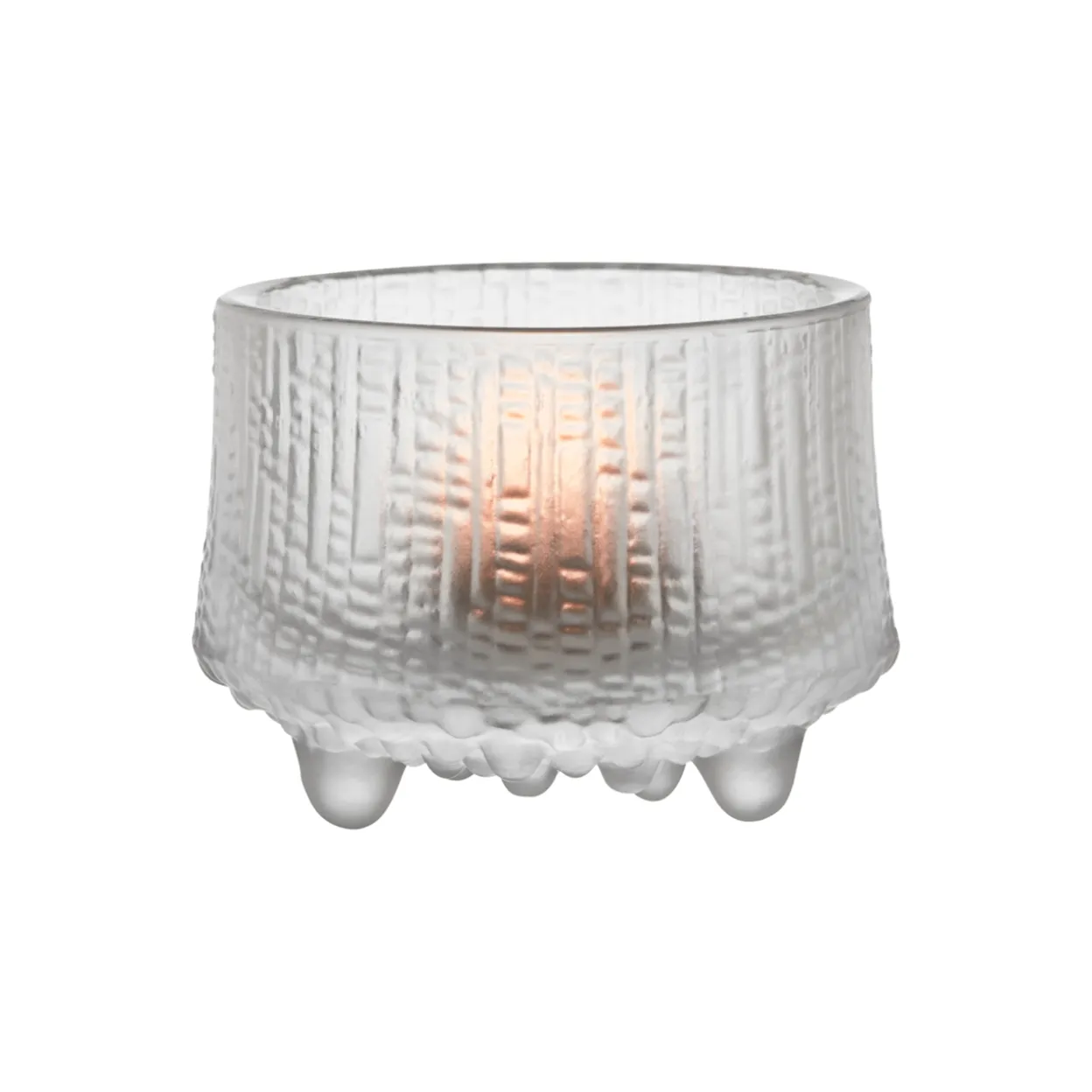 Ljuslykta 65mm matt frostad