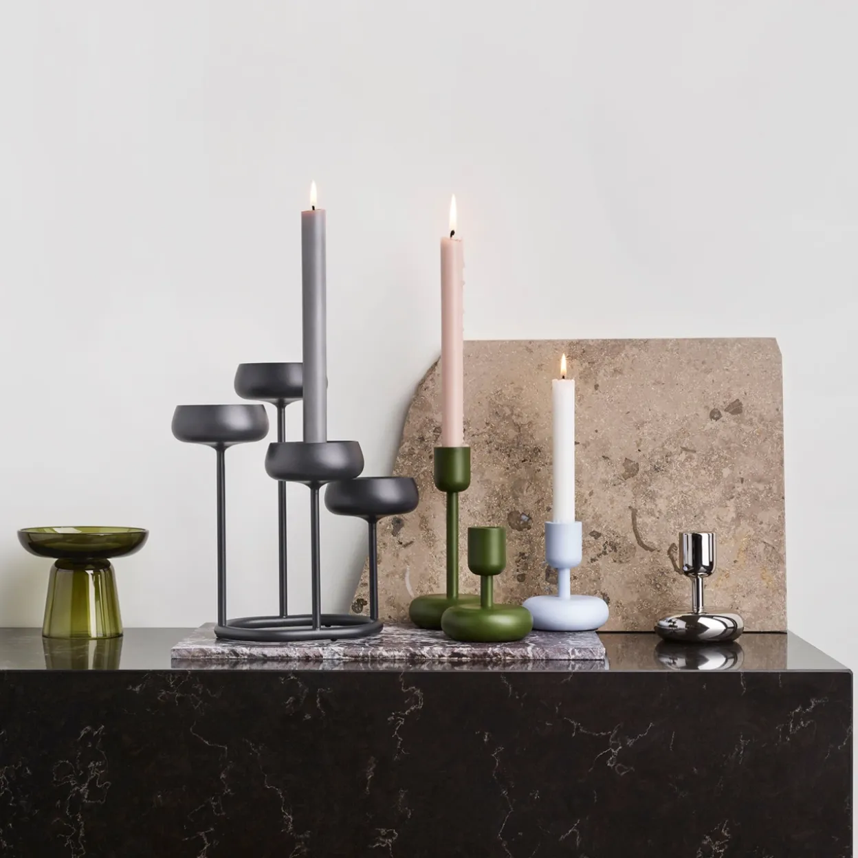 Ljusstalke 107mm steel