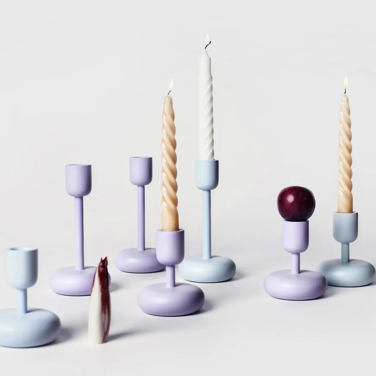 Ljustake 107mm ljus lila