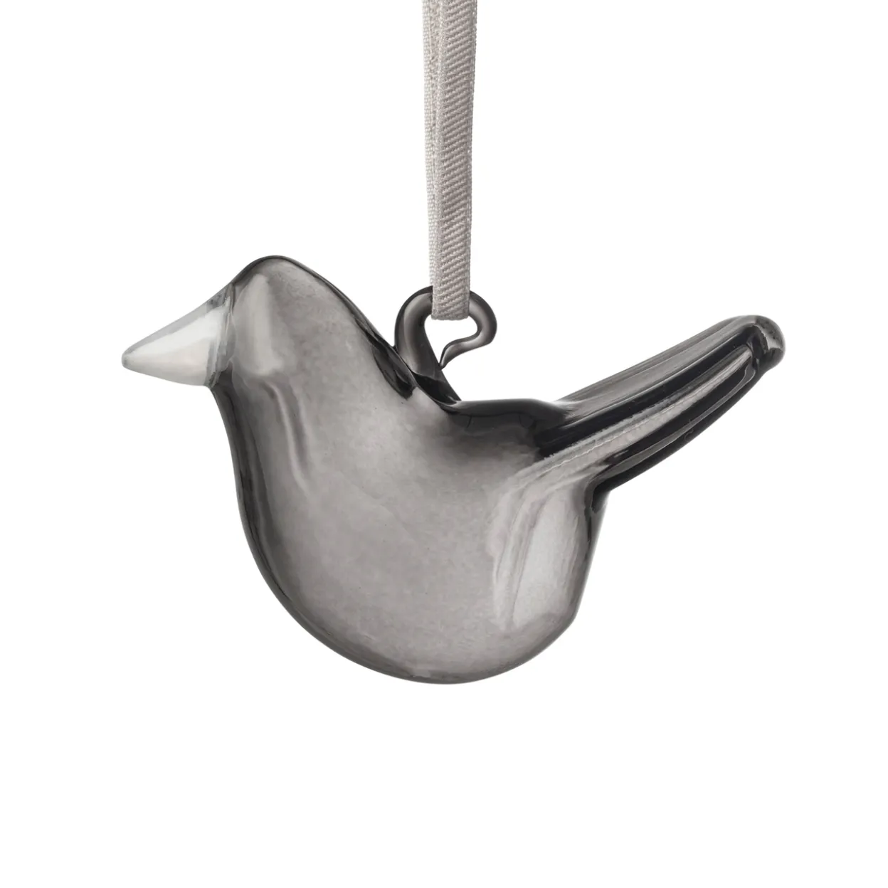 Mini glasfågel grå 3st