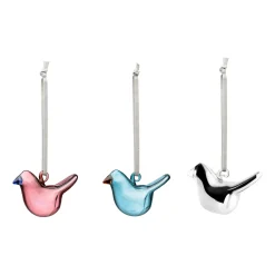 Mini glasfågel mix 3-pack