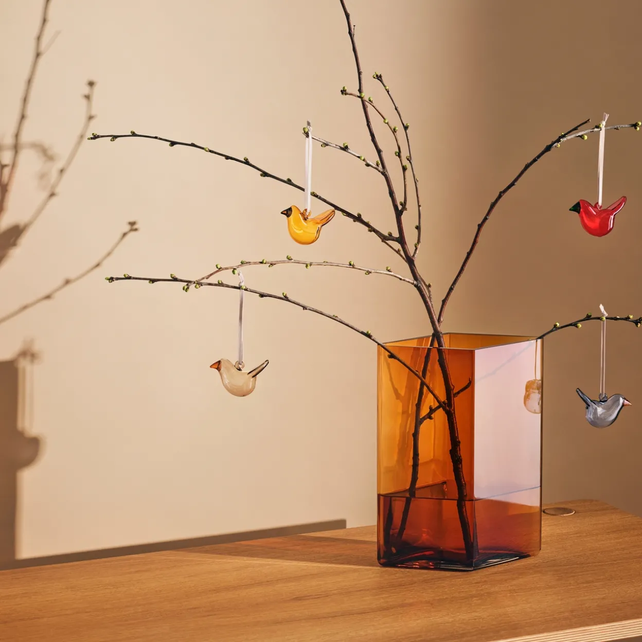 Mini glasfågel mix 3set