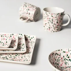 Mugg 0,3L Helle rosa-grön