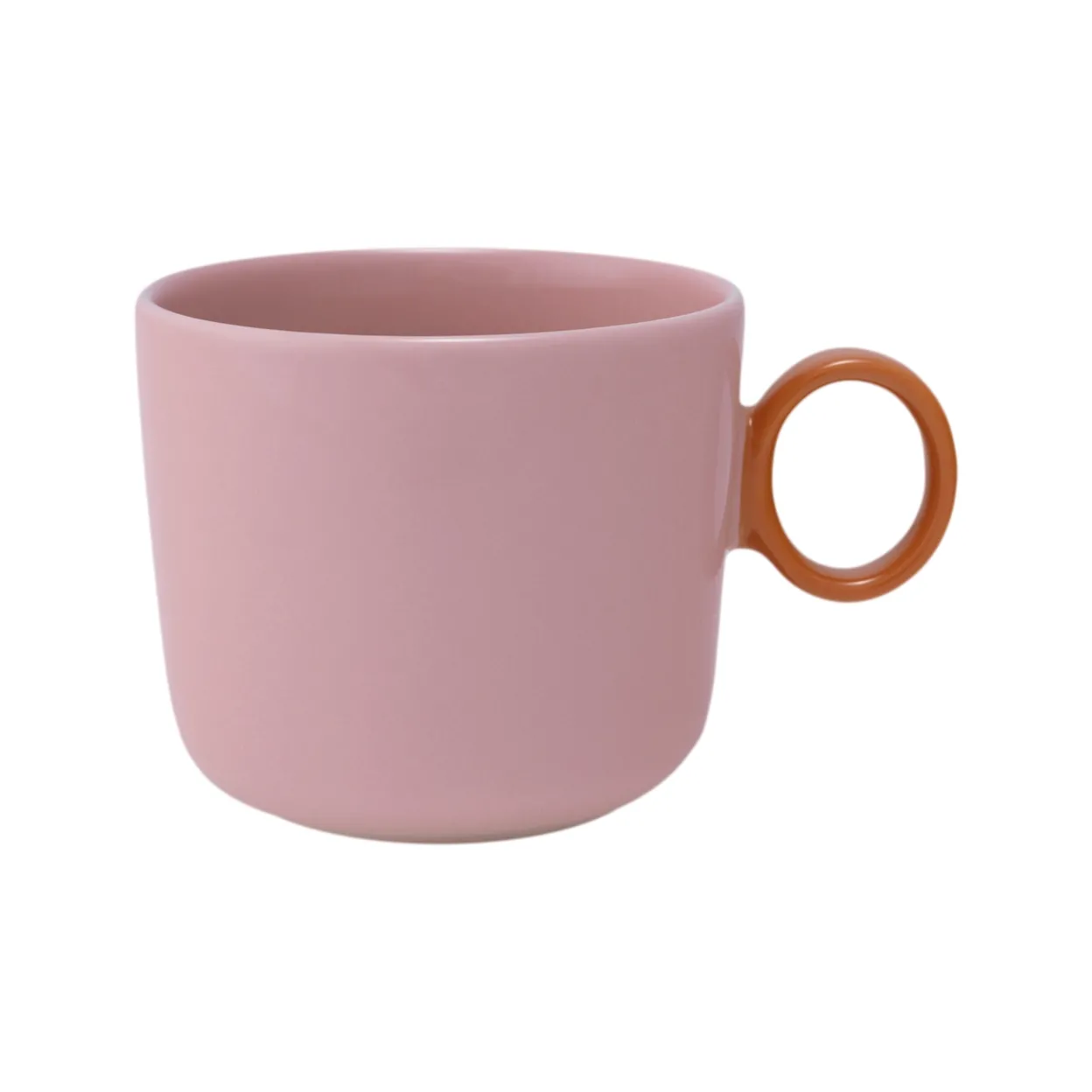 Mugg 0,35l rosa-orange