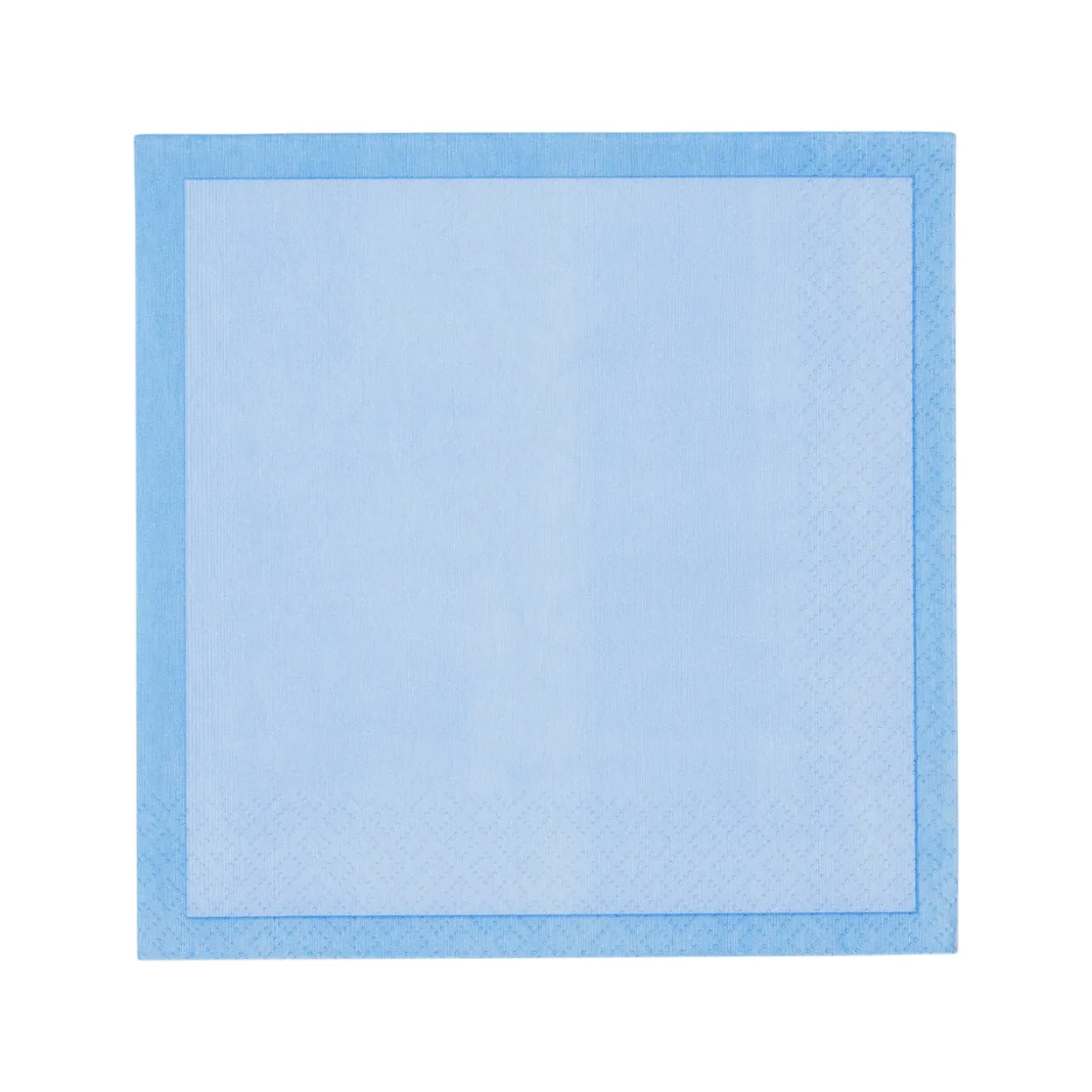 Pappersservett 33cm isblå-blå