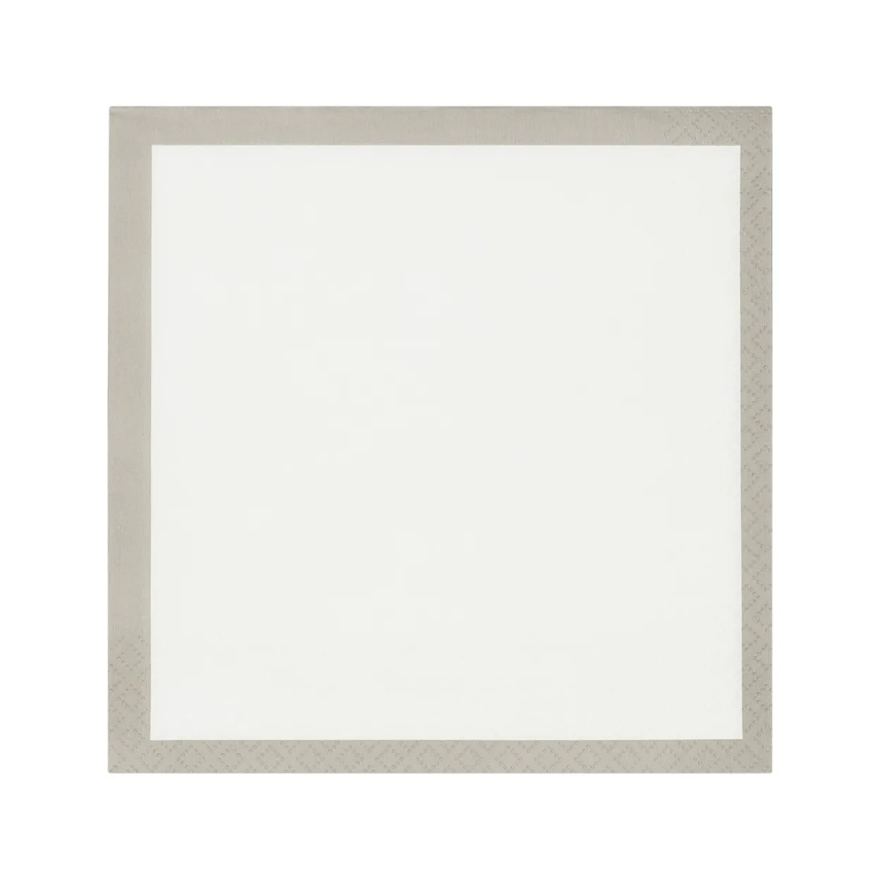 Pappersservett 33x33cm ecru-sand