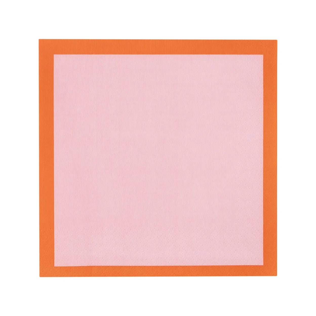 Pappersservett 33x33cm rosa-orange