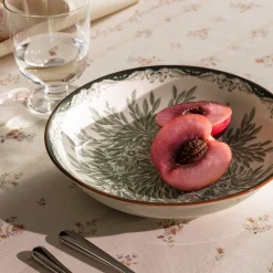 Plate deep 22cm grön