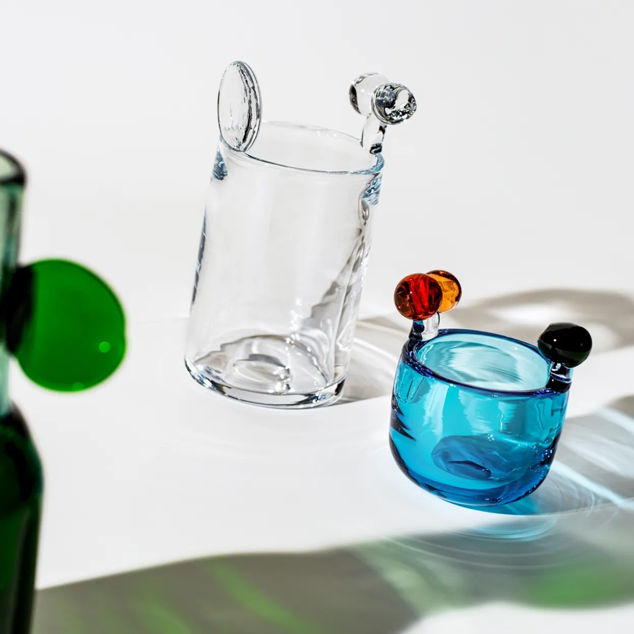 PomPom vas 90mm himmelsblå