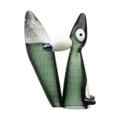 Silver räv 220x300mm tallgrön