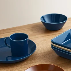 Skål 15 cm vintage blå