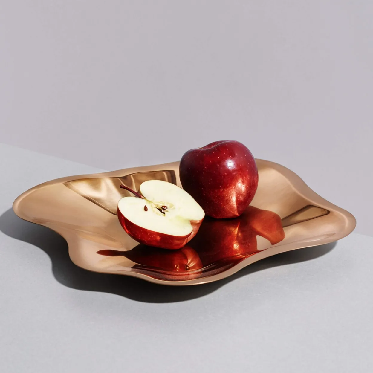 Skål 358mm roséguld