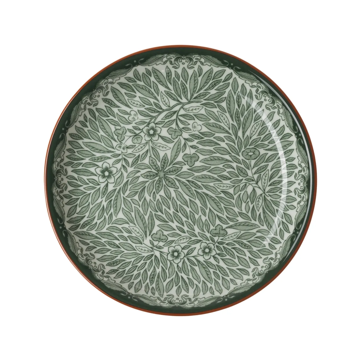 Tallrik 16 cm grön
