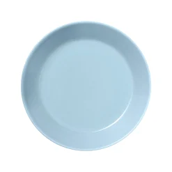 Tallrik 17 cm isblå