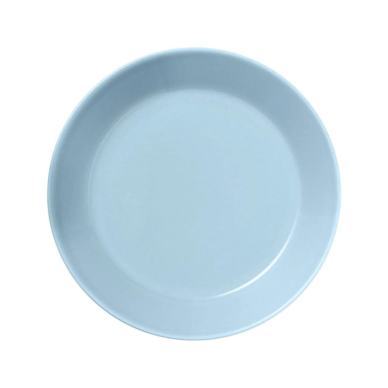 Tallrik 17 cm isblå