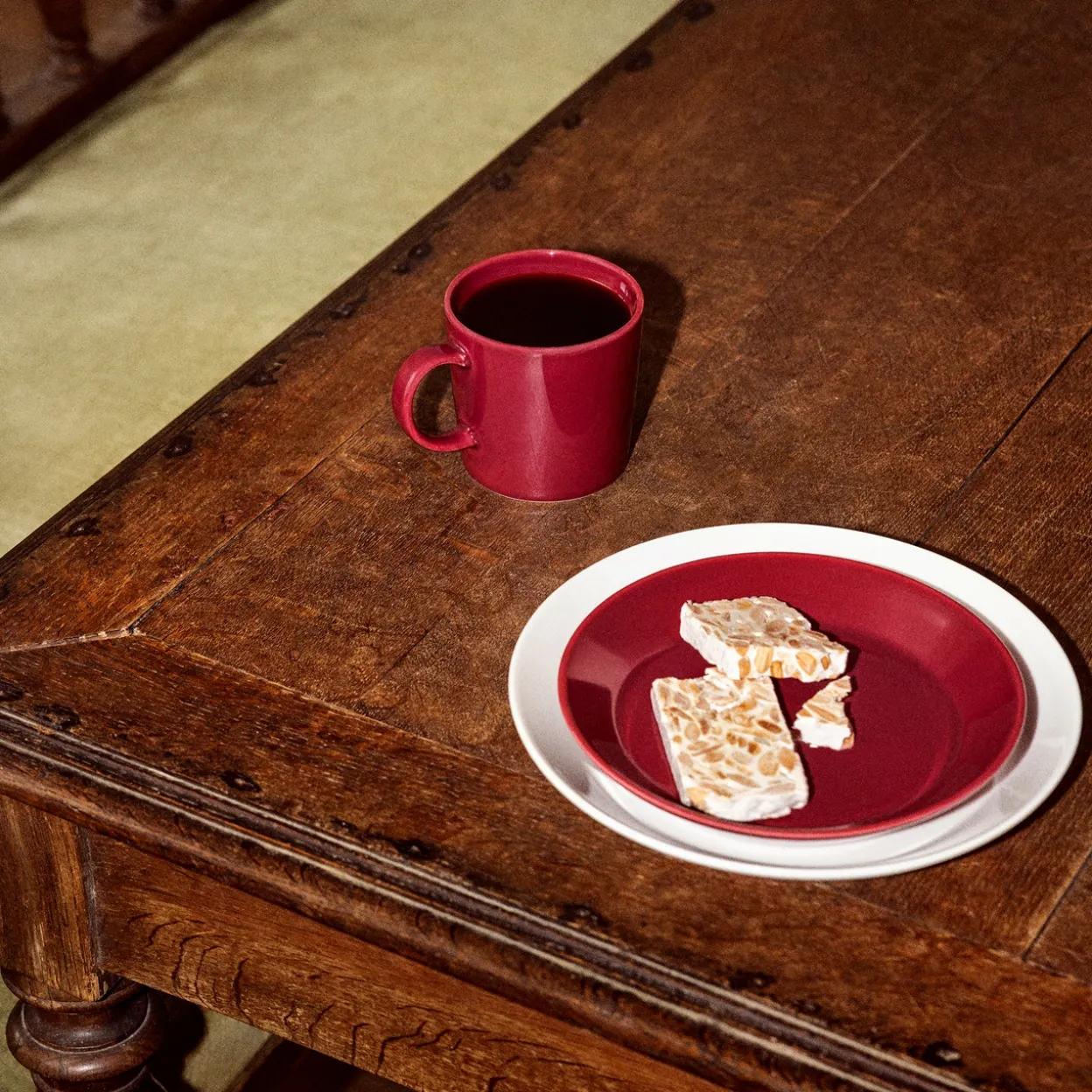 Tallrik 17 cm körsbär