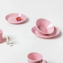 Tallrik 21cm pärlgrå