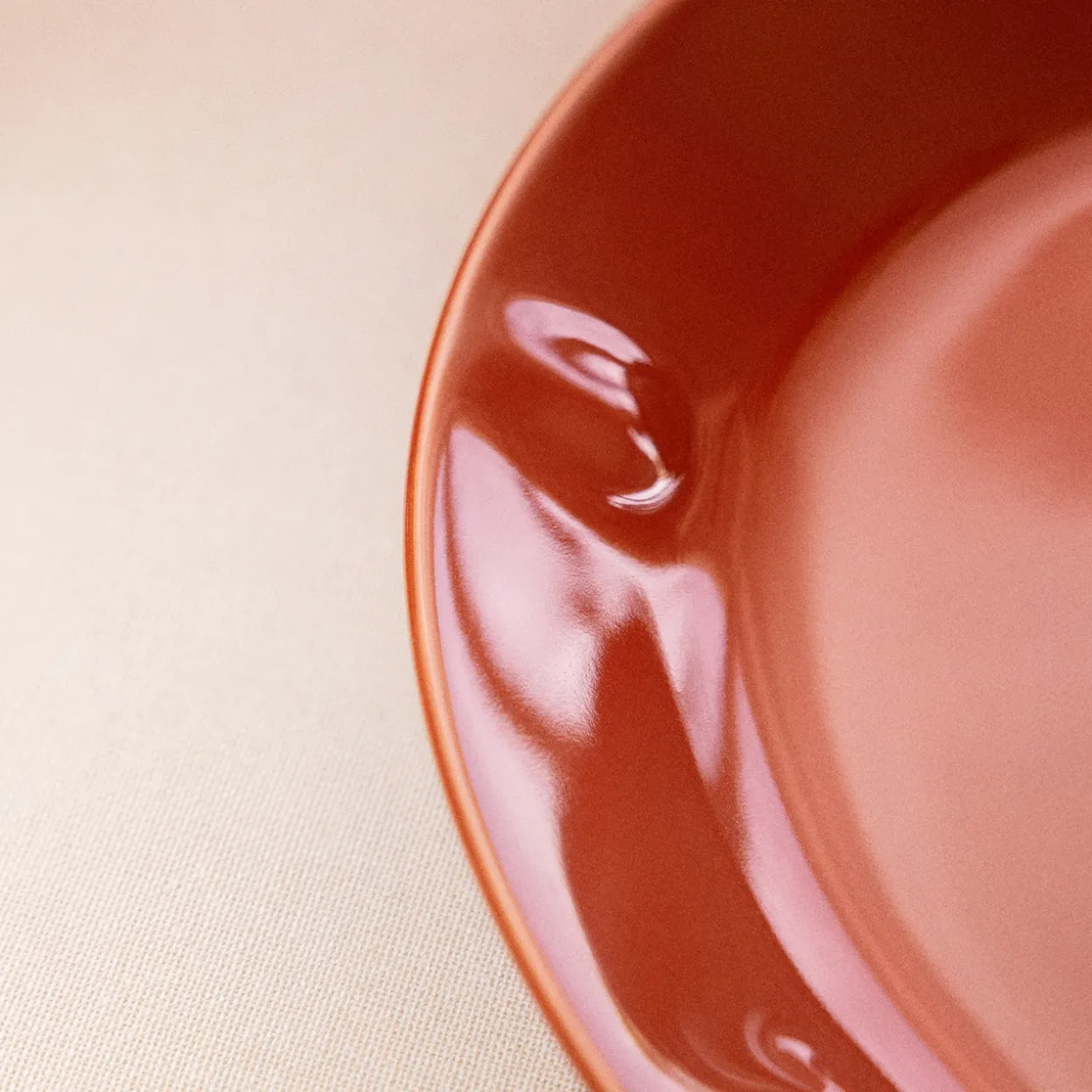 Tallrik 27cm terracotta