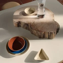 Tallrik 17cm vintage blå