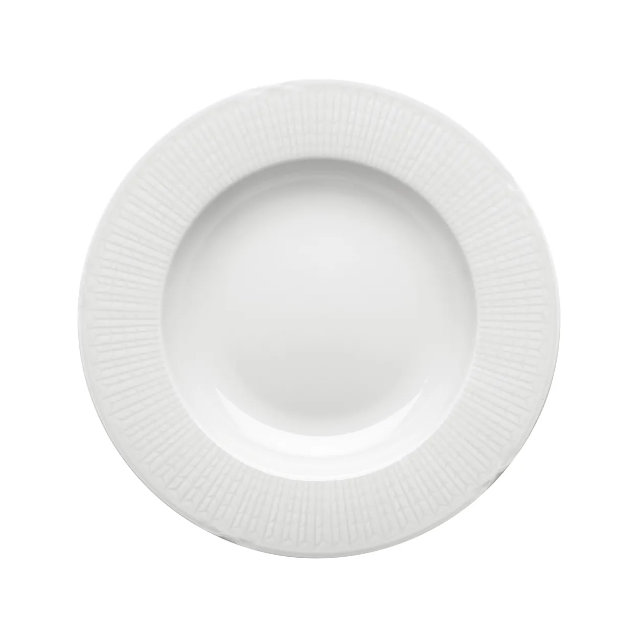 Tallrik djup 25 cm snö