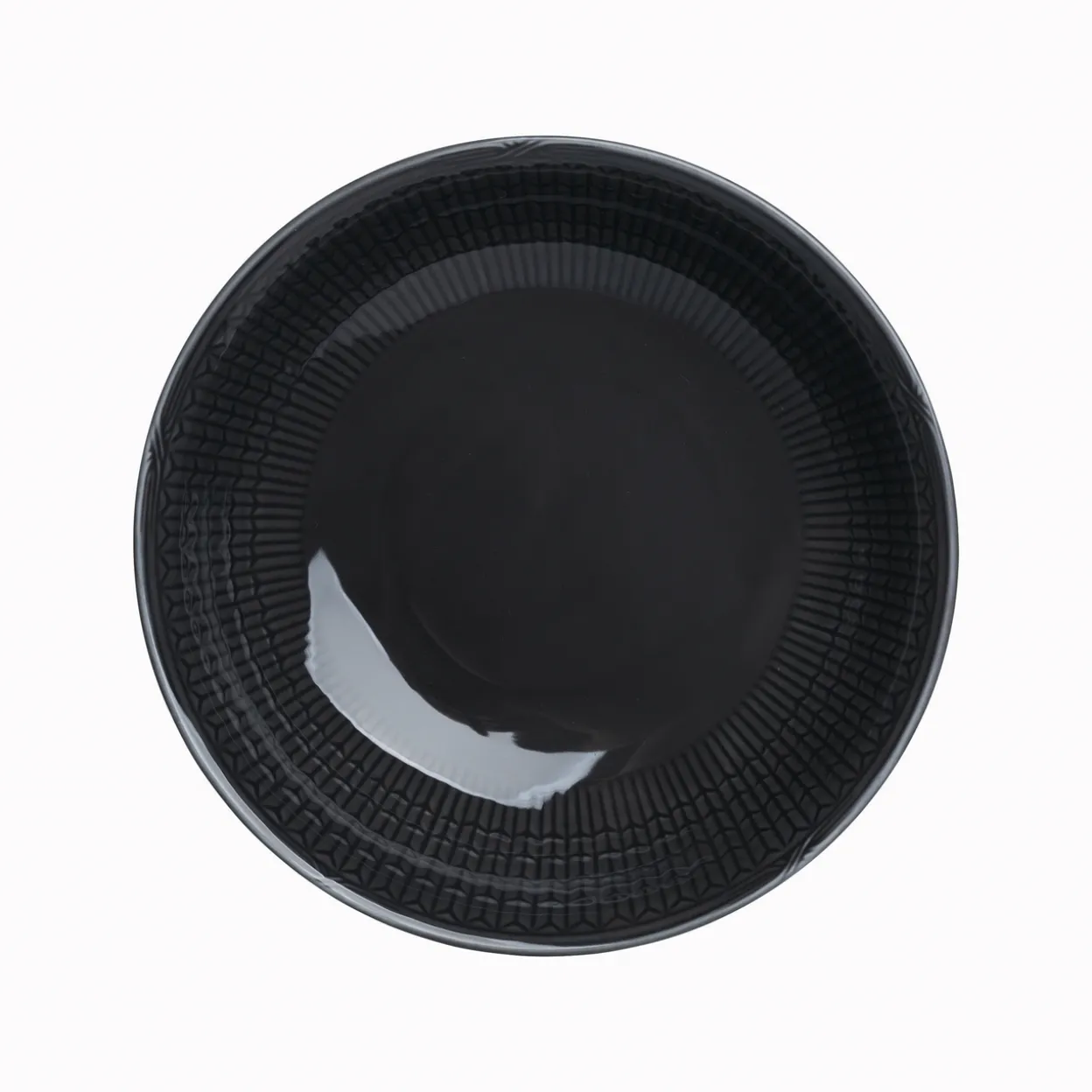 Tallrik djup 19 cm sten