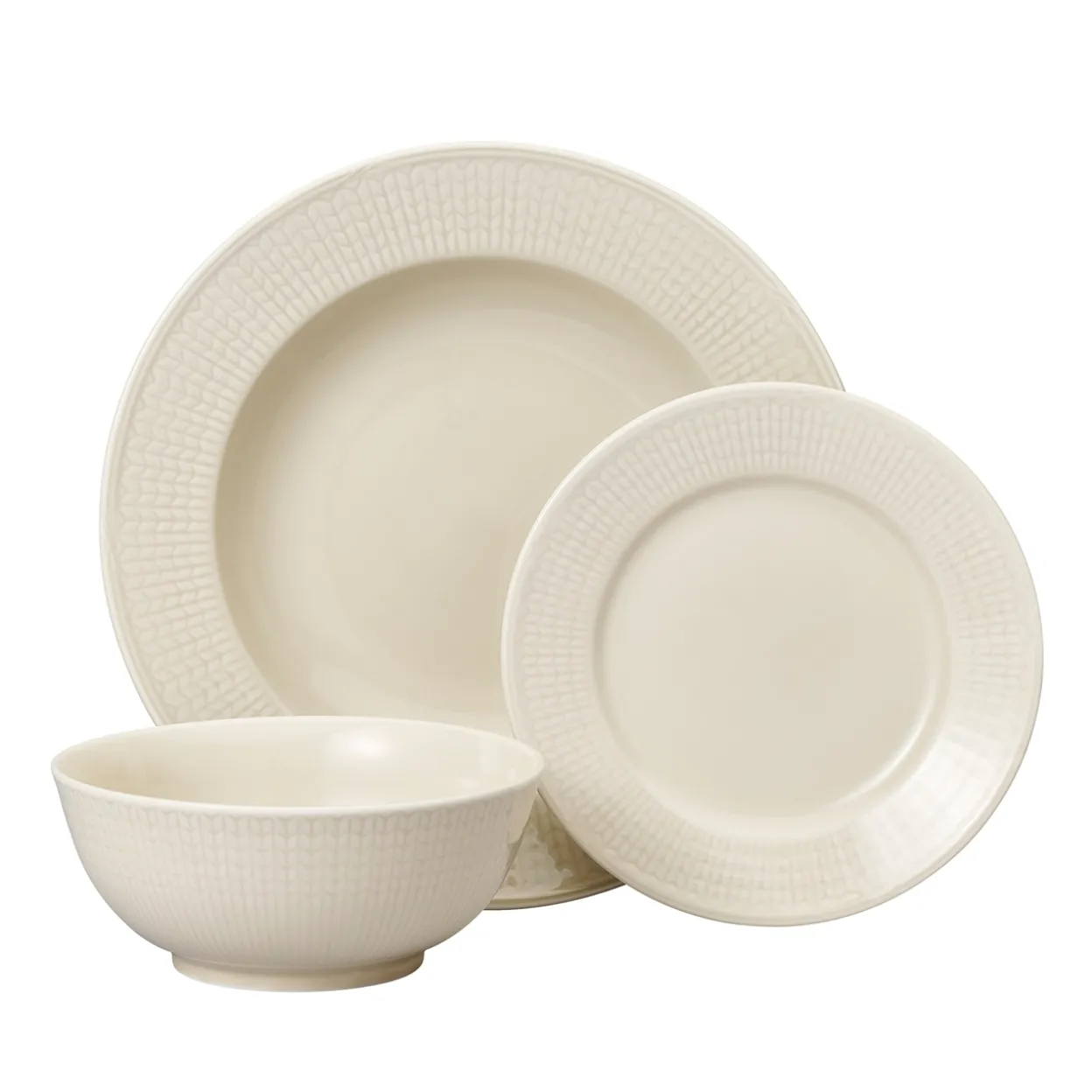 Tallrik djup 25cm havre