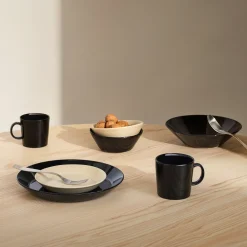 Tallrik djup 21cm svart