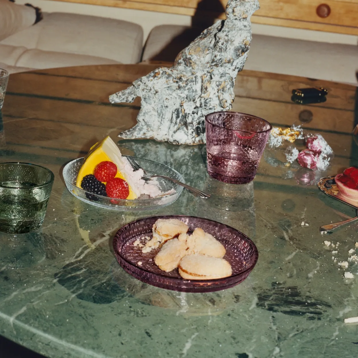 Tallrik 154mm tallgrön