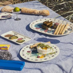 Tallrik rektangulär 12x24cm Sato