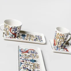 Tallrik rektangulär 12x24cm vit